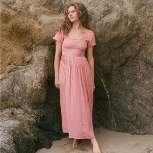 Christy Dawn Scarlet Dress in Blush